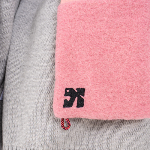 Сумка Налегке 24 розовая пальтовая / розовый нейлон фото 8