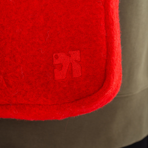 Сборка-мини 24 красная пальтовая / красный нейлон фото 10