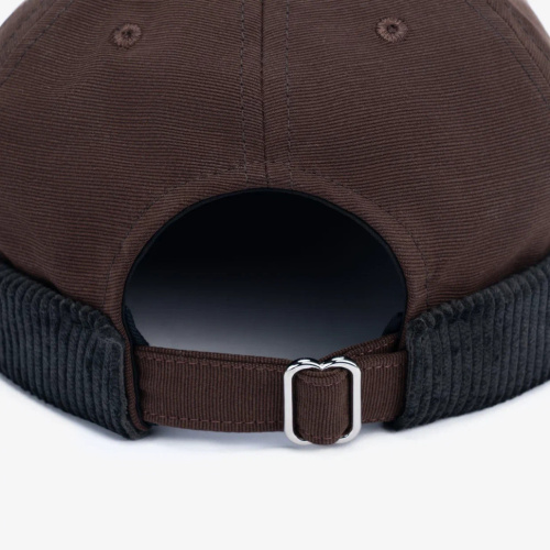 Докер портовый 25 шоколадный вельвет / темно-коричневый твил фото 3