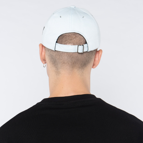 Кепка Дозорный 24 Голубой твил /  темно-серый велюр козырек фото 9