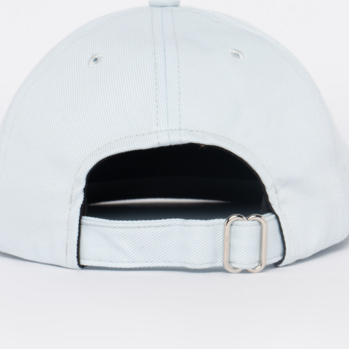 Кепка Дозорный 24 Голубой твил /  темно-серый велюр козырек фото 4