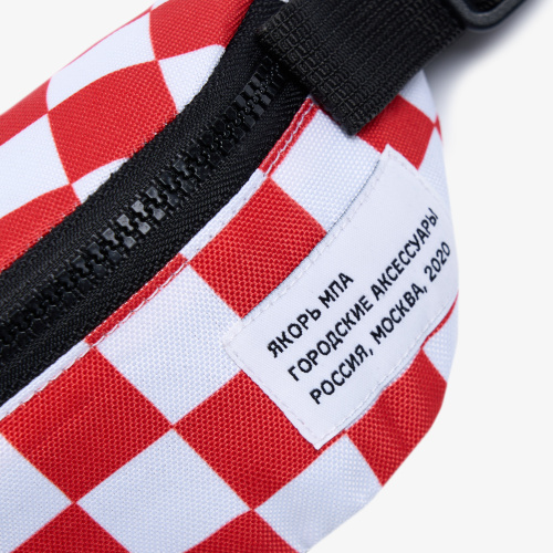 Капитанская Малая барка '20 красно-белая клетка фото 2